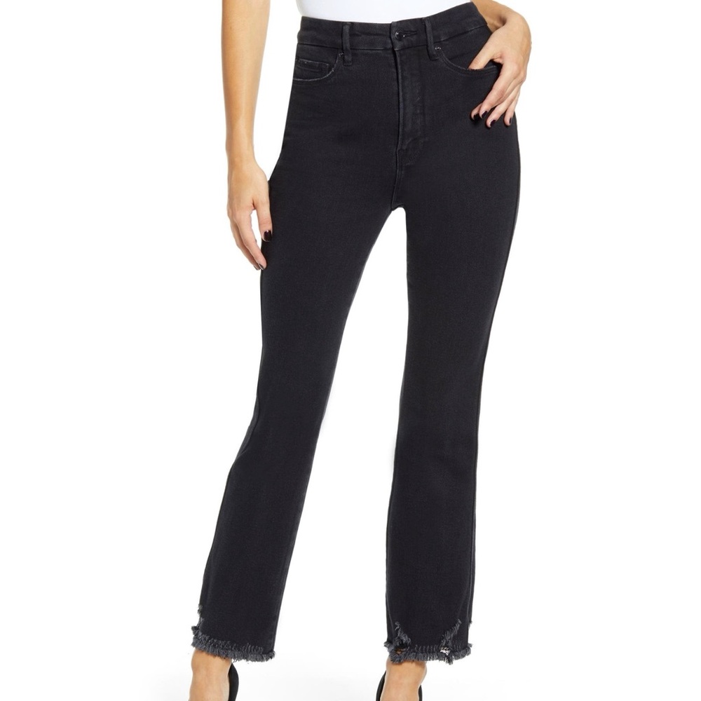 Good American Straight Leg Jeans